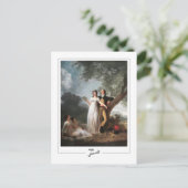 Marguerite Gérard #6 - Fine Art Postcard Postkarte (Stehend Vorderseite)