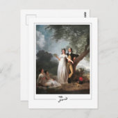 Marguerite Gérard #6 - Fine Art Postcard Postkarte (Vorne/Hinten)