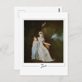 Marguerite Gérard #8 - Fine Art Postcard Postkarte (Vorne/Hinten)