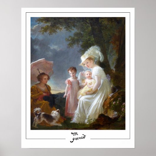 Marguerite Gérard Zedign Art Poster #3 (Vorne)