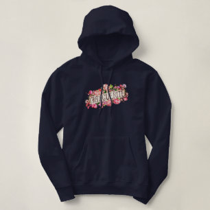 Marguerite Name Vintag Floral Banner Niedlich & Gi Hoodie