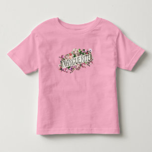 Marguerite Name Vintag Floral Banner Niedlich & Gi Kleinkind T-shirt