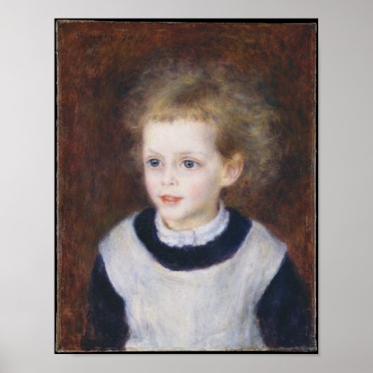 Marguerite-Thérèse (Margot) Berard - Renoir - 1879 Poster (Vorne)