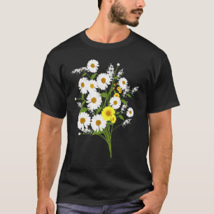 Marguerites Daisy Spring Blume Daisies Pflanze Gar T-Shirt