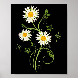 Marguerites Daisy Spring Summer Daisies Blume 1 Poster