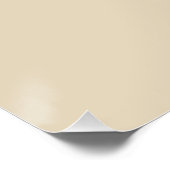 Marhaba - in Beige und Braun Poster (Ecke)