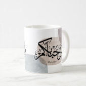 Marhaba Welcome Arabic Calligraphy Wall Art  Kaffeetasse (VorderseiteRechts)