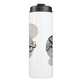 Marhaba Welcome Arabic Calligraphy Wall Art  Thermosbecher (Vorderseite)