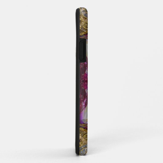 Marhausse Plash Elegant Monogram Case-Mate iPhone Hülle (Hinten/Rechts)