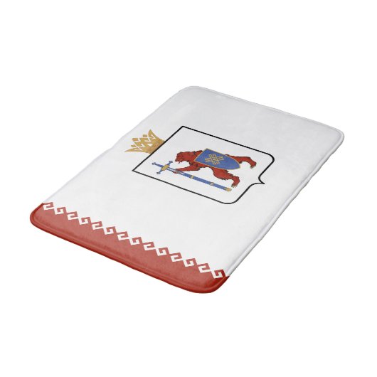 Mari El Flag Badematte (Schrägansicht)