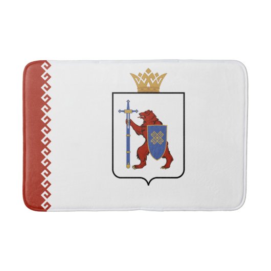 Mari El Flag Badematte (Vorderseite)