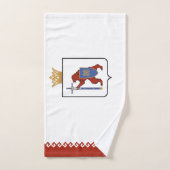 Mari El Flag Badhandtuch Set (Handtuch)
