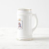 Mari El Flag Bierglas (VorderseiteRechts)