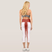Mari El Flag Capri Leggings (Rückseite)