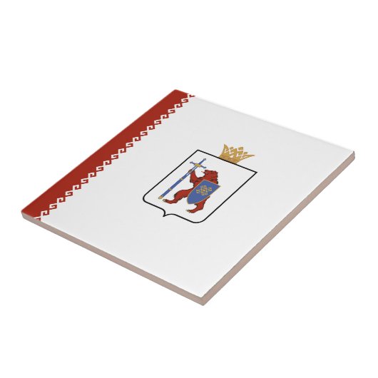 Mari El Flag Fliese (Seite)