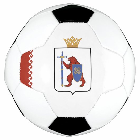 Mari El Flag Fußball (Vorderseite)