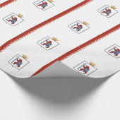 Mari El Flag Geschenkpapier (Ecke)