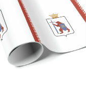 Mari El Flag Geschenkpapier (Rolleneckpunkt)