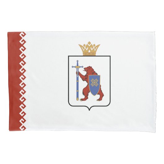 Mari El Flag Kissenbezug (Vorderseite)