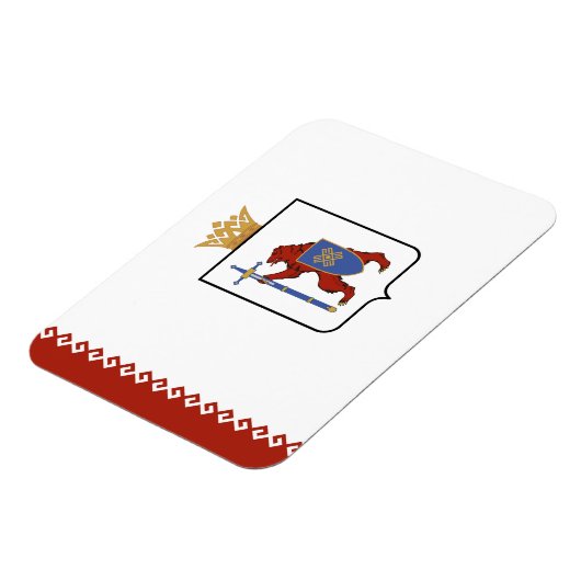 Mari El Flag Magnet (Linke Seite)