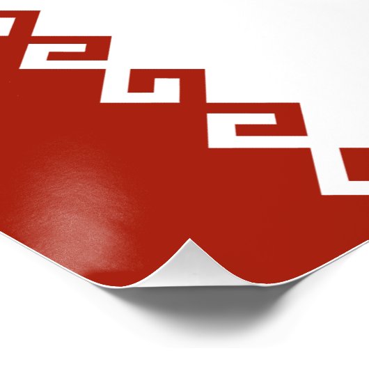 Mari El Flag Poster (Ecke)