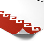 Mari El Flag Poster (Ecke)