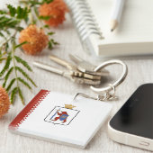 Mari El Flag Schlüsselanhänger (Vorderseite rechts)