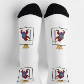 Mari El Flag Socken (Oben)