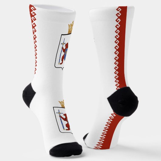 Mari El Flag Socken (Gewinkelt)