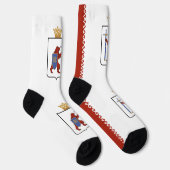 Mari El Flag Socken (Rechts)