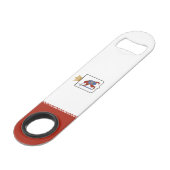 Mari El Flag Speed Flaschenöffner (Rückseite Schrägansicht)