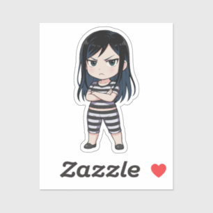 Mari Kurihara Chibi Dom Look Aufkleber