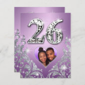 Mari legen Karten-Nr. 26 ver Einladung (Vorne/Hinten)