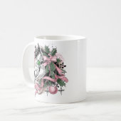 Mari Lwyd Kaffeetasse (Vorderseite Links)