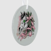 Mari Lwyd Ornament (Vorderseite)