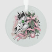 Mari Lwyd Ornament (Rückseite)