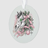 Mari Lwyd Ornament (Vorderseite)