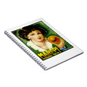 Mari Pi Orange Label Notizblock (Rechte Seite)