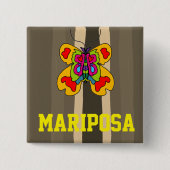 Mari[posa-Cartoon-Taste Button (Vorderseite)