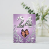 Mari Table Card Nr. 24 Einladung (Stehend Vorderseite)