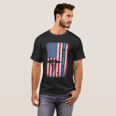 Mari Technologist Xray Tech Us Flag Labrador T-Shirt (Vorne ganz)