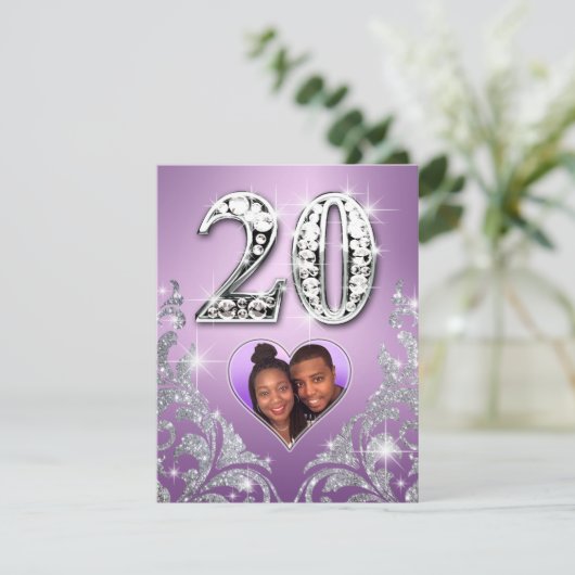 Mari-Tischkarte Nr. 20 Einladung (Stehend Vorderseite)