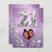 Mari-Tischkarte Nr. 21 Einladung (Vorne/Hinten)