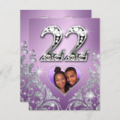 Mari-Tischkarte Nr. 22 Einladung (Vorne/Hinten)