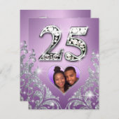 Mari-Tischkarte Nr. 25 Einladung (Vorne/Hinten)