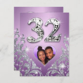 Mari-Tischkarte Nr. 32 Einladung (Vorne/Hinten)