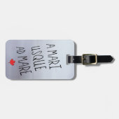 Mari Usque Ad Mare Luggage Tag, Kanada Gepäckanhänger (Vorderseite horizontal)