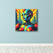 MARIA-19 LEINWANDDRUCK (Insitu (Holzboden))