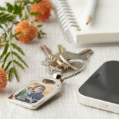 Maria Advocata Nostra Icon Schlüsselanhänger (Seite)