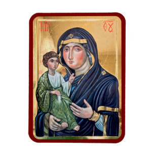 Maria Advocata Nostra Ikone Magnet